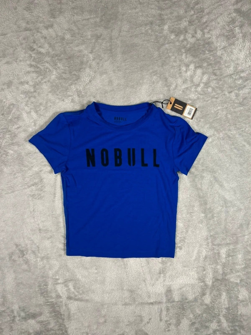 nobull blue performance training t shirt size S